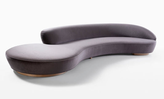 Serpentine Sofa With Arm