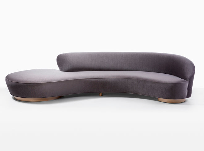 Serpentine Sofa With Arm