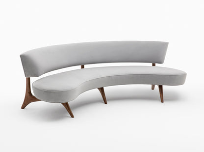 Floating Curved Furnilane Sofa