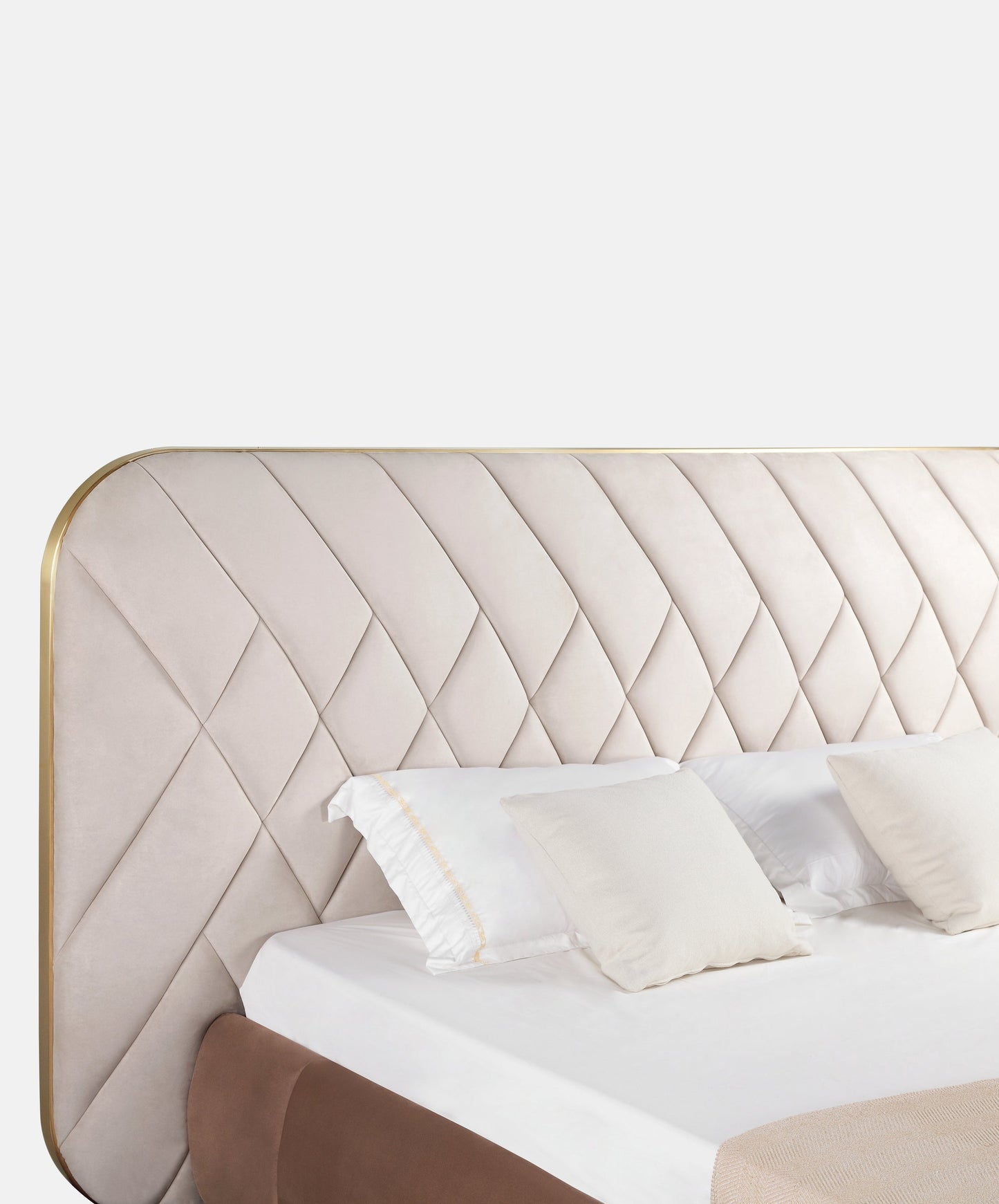 Pink Geometric Patterns Bed