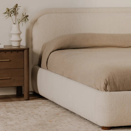 Shonda Upholstered Low Profile Platform Bed