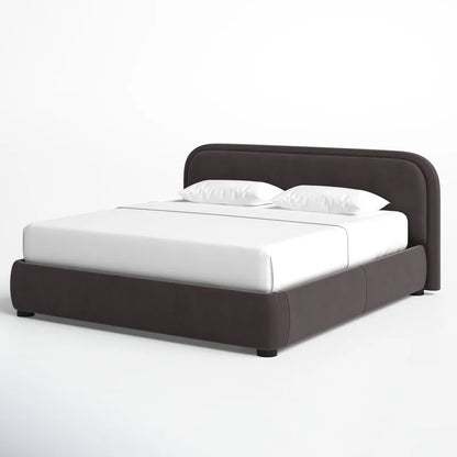 Shonda Upholstered Low Profile Platform Bed