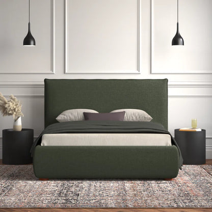 Timothy Upholstered Low Profile Platform Bed