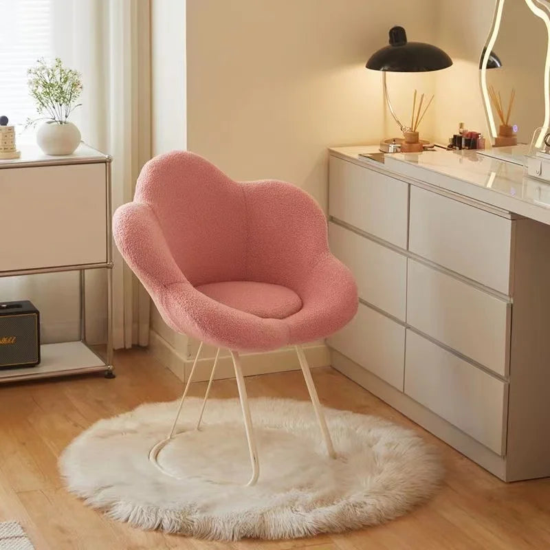 Velvet Backrest Chair