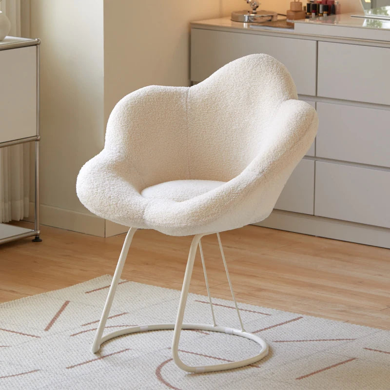 Velvet Backrest Chair