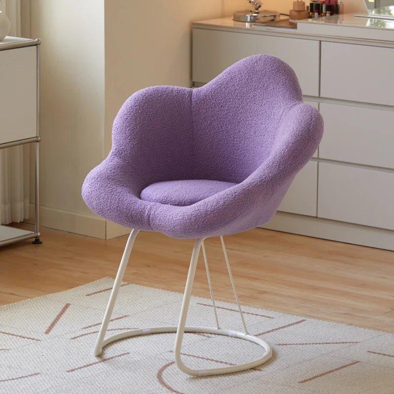 Velvet Backrest Chair