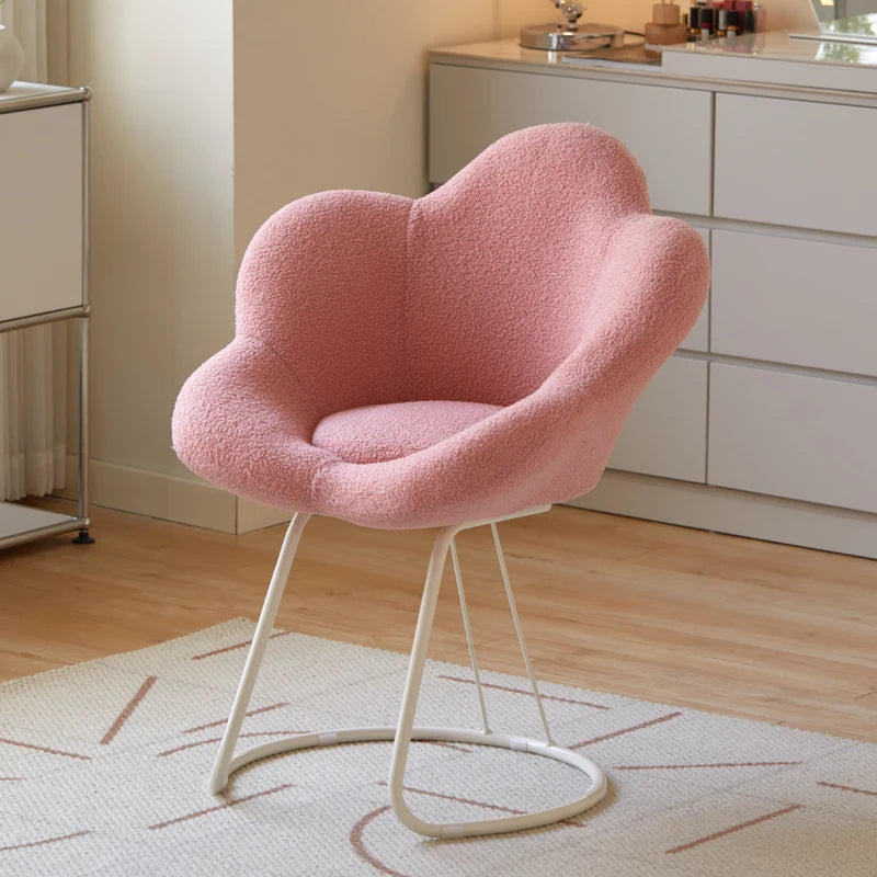 Velvet Backrest Chair